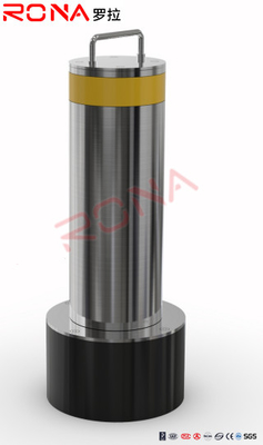 Riot-proof Lift-type Retractable Traffic Bollard Movable Column 304 Stainless Steel
