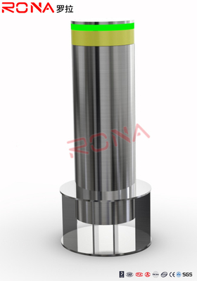 Riot-Proof Lifting Retractable Security Post Fixed Column 304 Stainless Steel