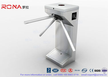 Semi Automatic Vertical Tripod Turnstile Entrance 30 Persons / Min For Security System