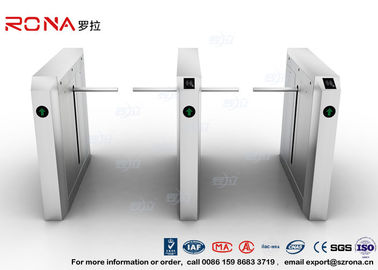 Drop Arm Turnstile 13.56Mh RFID Durable Security Pedestrian Barrier Gate Drop Arm For Public Facility