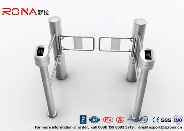 Low Noise Electric Swing Gates Stainless Steel Entrance For Motorcar Control