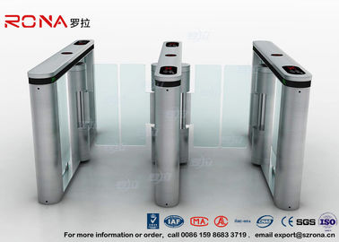 Anti - Collision Walk Through Swing Barrier Gate Bus Station Card Reader System