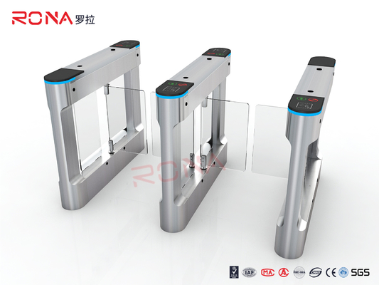 Swing Barrier Gate Pedestrian Security Gate Visitor Entry Access Control For Office Building With CE approved
