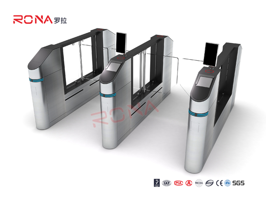 CE Approved Luxury Speed Gate Access Control System Turnstile Gate For Office Building
