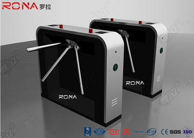 Semi Auto Rfid Access Control Tripod Turnstile Security Gate Customzied CE Approval
