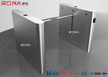 Bidirectional Ir Sensor Drop Arm Turnstile 550mm ~1.2m Passage Width 4 Pair Infrared