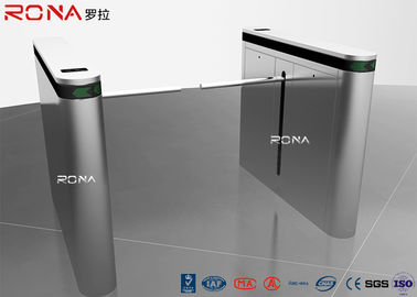 Automatic Smart Drop Arm Gate , Access Control Turnstiles 304 Stainless Steel Material