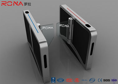 Pedestrian Control Speed Gate Turnstile AC220V 200w 500~1050mm Passage Width