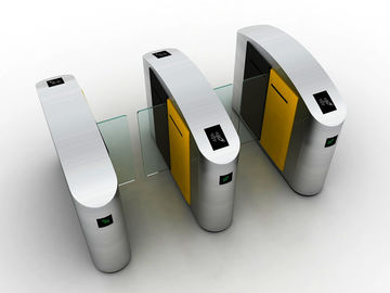 Face Recognition Sliding Pedestrian Turnstile Gate IC / ID Identification