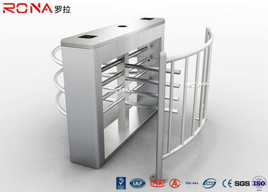 Security Half Height Turnstiles High Transit Speed Access Control System