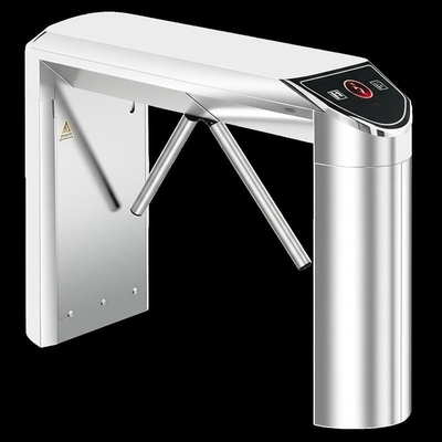 Dry Contact or 12V Pulse Signal Input Interface Tripod Turnstile Gate for Smooth and Fast Access Control