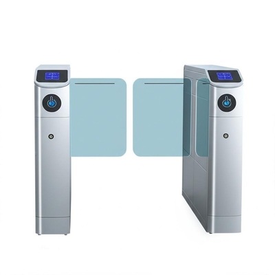 Security Pedestrian access control Swing Gate Turnstile With Face Recognition with 6 pairs sensors