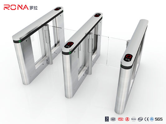 304 Stainless Steel Speed Gate Turnstile Access Control Multi Color Plating