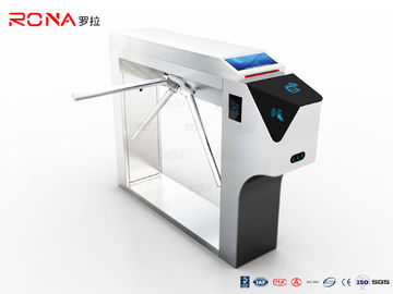 Ticketing System Pedestrian Turnstile gate Tripod Turnstile Gate By IC/ ID Card