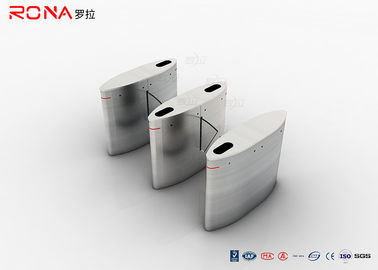 304 Stainless Steel Flap Barrier Gate Automatic Pedestrian Access Control System