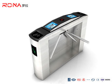 Electromagnetic Valve Tripod Turnstile Gate Automatic Scenic Ticket System 550mm SUS